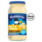 Homepride 30% Reduced Fat Pasta Bake Mac 'N' Cheese 485g