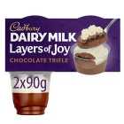 Cadbury Dairy Milk Layers of Joy Chocolate Trifle 2 x 90g