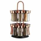 Tower Rotating Spice Rack 16 Jars with Spices