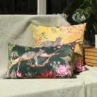Leopard Gold Outdoor Cushion