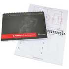 Precision A5 Football Pro-coach Notepad (pack 6)