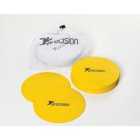 Precision Round Rubber Marker Discs (set Of 20) (large, Yellow)
