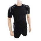 Precision Lyon Training Shirt & Short Set Adult (l 38-40", Black/White)