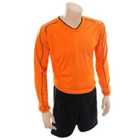 Precision Marseille Shirt & Short Set Adult (tangerine/Black, Xxl 46-48")