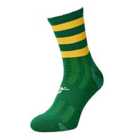 Precision Pro Hooped GAA Mid Socks Junior (j12-2, Green/Gold)