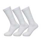 Exceptio Multi Sport Crew Socks Junior (3 Pairs) (j12-4, White)