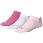 Puma Sneaker Invisible Socks (3 Pairs) (6-8, Pink)
