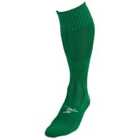 Precision Plain Pro Football Socks Junior (3-6, Emerald)