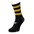 Precision Pro Hooped GAA Mid Socks Junior (3-6, Black/Amber)