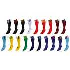 Precision 3 Stripe Pro Football Socks Adult (7-11, Black/Gold)
