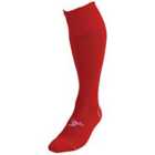 Precision Plain Pro Football Socks Junior (j8-j11, Red)