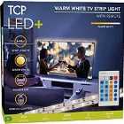 TCP Tape LED Light for TVs Warm White USB - 2 x 50cm