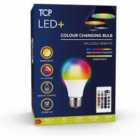 TCP E27/ES LED 3.5W RGB Remote-Control Light Bulb - 1 Pack