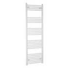 Towelrads Flat Independent Towel Rail 22mm, 1600x600 - White