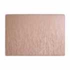 Maison Placemats, Set of 4 Leather Effect, Rectangle/ pearl Fringe