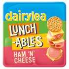 Dairylea Lunchers Ham 'n' Cheese Lunchbox Snack Cheese, 74g