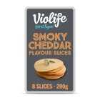 Violife Smoky Cheddar Alternative Sliced Cheese, 200g