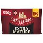 Cathedral City Extra Mature Cheddar Cheese Large, 550g