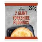 Morrisons Giant Yorkshire Puddings Twin Pack 220g