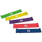 Urban Fitness Resistance Band Loop (set Of 5) 10 Inch