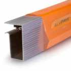 Alupave Fireproof Flat Roof and Decking Side Gutter Mill - 3m