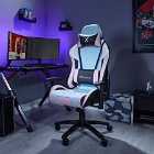 Agility Esport Pc Office Gaming Chair - Bubblegum