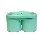 Total Chef FT04 1L Deluxe Double Treat Ice Cream Maker - Green