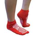 Aidapt Patient Slipper Socks - Red Large