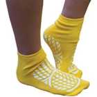 Aidapt Patient Slipper Socks - Yellow Medium