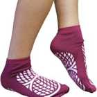Aidapt Patient Slipper Socks - Purple Small