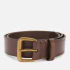 Polo Ralph Lauren Men's PP Charm Casual Tumbled Leather Belt - Brown