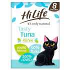 HiLife It's Only Natural Kitten Food - Tasty Tuna 8 x 70g