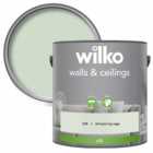 Wilko Walls & Ceilings Whispering Sage Silk Emulsion Paint 2.5L