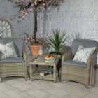 Royalcraft Wentworth 2 Seater Rattan Imperial Companion Seat