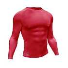 Precision Essential Baselayer Long Sleeve Shirt Adult (red, Small 34-36")