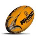 Rhino Cyclone Rugby Ball (fluo Orange, 3)