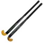 Kookaburra Meteor Wooden Hockey Stick (26" Light, Black)