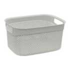 Droplette 9L Storage Basket - Ice Grey