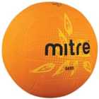 Mitre Oasis 18 Panel Netball (orange/Yellow/Black, 4)