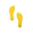 Foot Floor Marker (pack Of 6) (yellow)