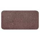 Dirt Trapper 75x150cm Gripper Backed Washable Doormat - Coffee