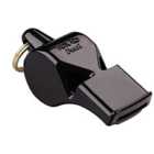 Fox 40 Pearl Official Whistle And Strap (black)