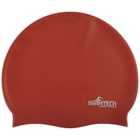 Swimtech Silicone Swim Cap (red)