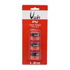 Uwin Over Grip - Pack Of 3 (red)