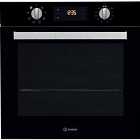 Indesit IFW6340BL Aria 66L Electric Single Built-in Oven - Black