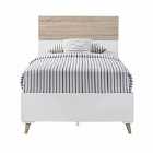 LPD Furniture Stockholm Single Bed White Oak