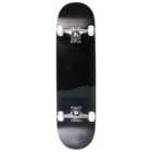 Rampage Plain Third Black Skateboard 8