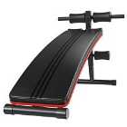 Homcom Foldable Sit Up Bench Core Workout For Home Gym Black
