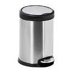 Showerdrape Areo Collection Stainless Steel Stain 3 Litre Pedal Bin