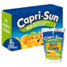 Capri-Sun Nothing Artificial No Added Sugar Multivitamin 8 x 200ml